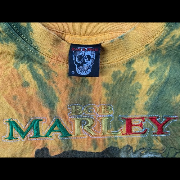 Bob Marley Tie Dye T-shirt - Picture 3 of 3